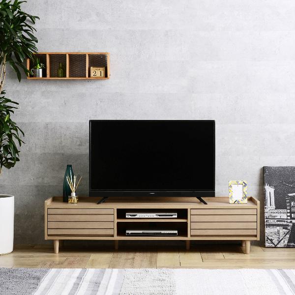 ☆直接引取500円☆CERISE INTERIORテレビ台150cmナチュラル - リビング収納